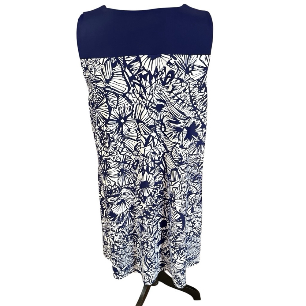Jude Connally Molly Summer Palm Print Sleeveless Dress Size XL (PTP 19”) NWT - Picture 5 of 7